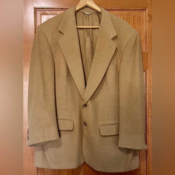 Mark Shale Camelhair Sport Coat - Picture 1 of 6